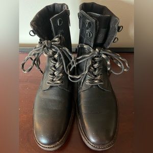 Hugo Boss OG Leather Winter Boots